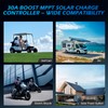 VUICCI 30A Boost MPPT Solar Charge Controller 1200W,48V/60V/72V Step-Up,Max 15A