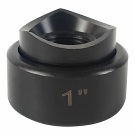 AMZCNC 1" Conduit Punch and Die for Hydraulic Knock Out Driver 3/4"-16UN Thread ((Conduit Hole Size) 1")