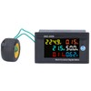 Power Monitor Single Phase LCD Digital Display Voltage Current Meter