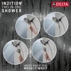Delta 4-Setting In2ition 2-in-1 Dual Shower Head with HandHeld Spray,