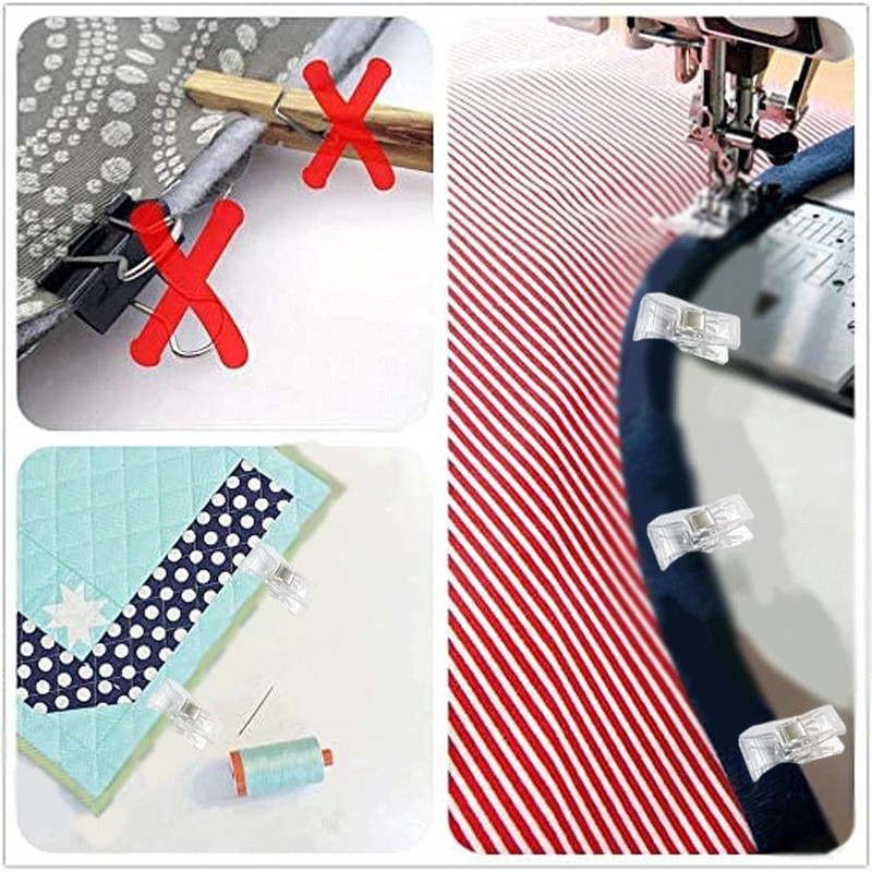 Swity Home 100 Pack Large Wonder Multi-Purpose Clips Use as