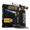 LEXIVON Butane Blow Torch, Heavy-Duty Refillable Lighter with Adjustable Flame