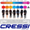 Cressi Lido, Negro/Azul, M