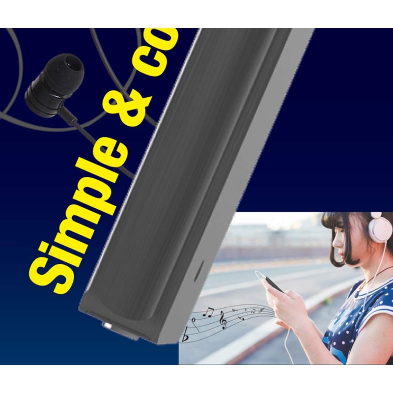 RS-KR-8215 Voice Recorder, Ultra Small, IC Recorder, Wearable, Small, Hidden