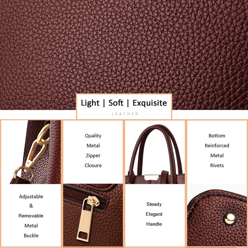 CHICAROUSAL - Bolsos y bolsos para mujer, bandolera de piel