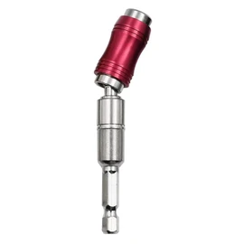 GOOMAND Universal Joint Extension Bit, Oscillating Angle 0-20°, Insertion Angle, 0.25 inch (6.35 mm), Extension Bar, Magnetic Screw Drill, Hex Shaft, Adapter, Impact Driver, For Electric Drills