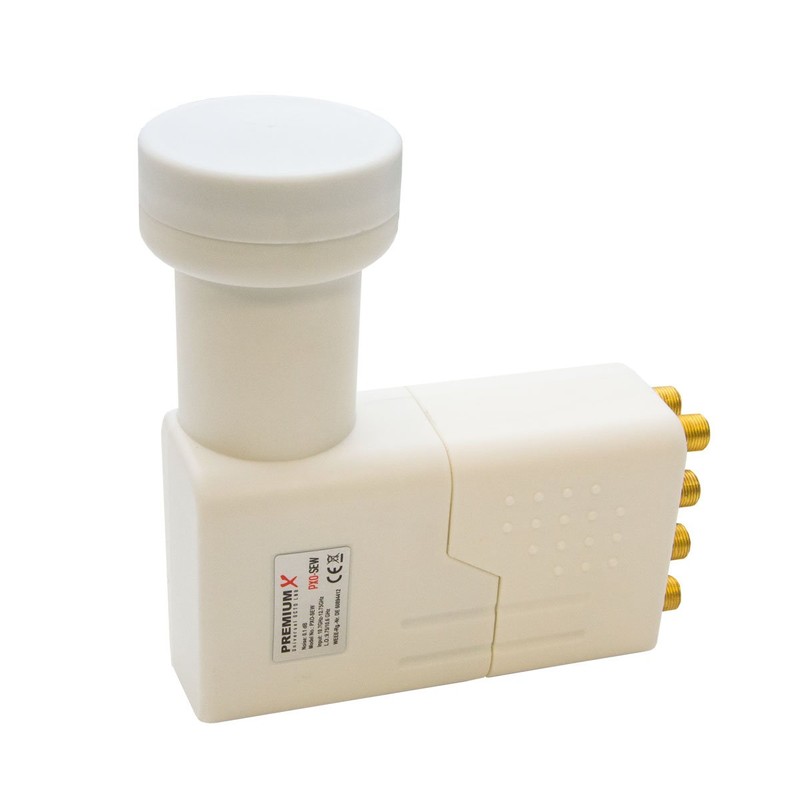 Octo LNB 0.1 dB PremiumX PXO We White For Connecting
