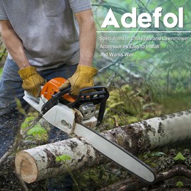 Carburettor Set for Stihl MS170 MS180 017 018, ADEFOL Carburettor + Ignition Coil + Air Filter + Spark Plug + Fuel Hose Chainsaw Accessories