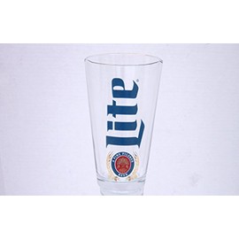 Miller Lite Pint Glass Retro