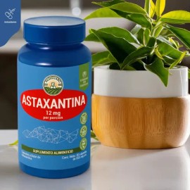 Astaxantina 12 Mg  30 Cápsulas 550 Mg  Astaxanthin  Pasiguaro Antioxidantes  Vitaminas HombreMujer                                                    