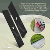 Universal 9" x 2" w 1/2 Hole Edger Blade Compatible
