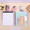 SKYDUE 3 Ring Binder with Clipboard,1 Inch Binder, 13.2" ×