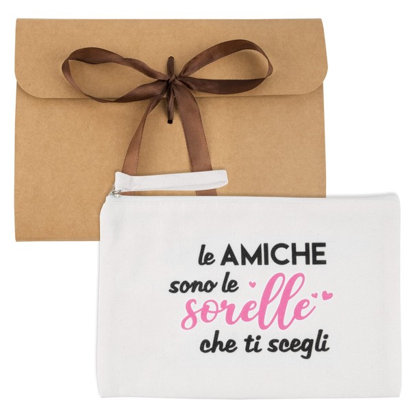 le amiche sono le sorelle Che ti scegli Canvas Bag