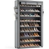 LANTEFUL 10-Tier Shoe Rack Organizer 40 Pair Tall Shoe Shelf