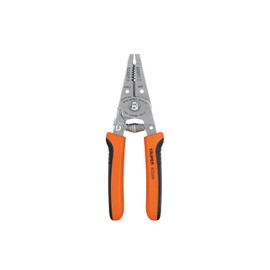 Truper PE-CA-61, Pinza 6" pela cables 20 a 10 AWG mango antiderrapante