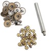 Trimming Shop Bronze 20 mm Metal Jeans Buttons Tack Connections