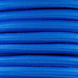 West Coast Paracord Bungee Elastic Nylon Shock Cord (1/2 Inch x 100 Feet, Blue)