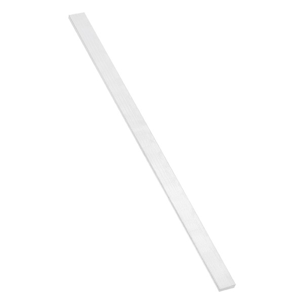 sourcing map Square Aluminum Flat Bar, 1/8" Thick 0.8" Width