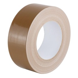 GTSE Brown Duct Tape, 2 Inches x 55 Yards (164 ft), Heavy Duty, Waterproof Repair Tape for Indoor or Outdoor Use, 1 Roll