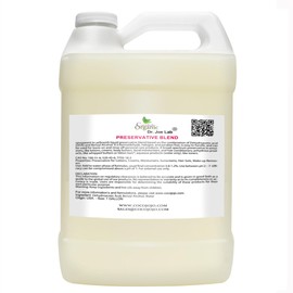 Dr Joe Lab Cosmetic Preservative Blend Dehydroacetic Acid & Benzyl Alcohol - DIY Skin Care Lotion Making Cream Makeup Remover Oil-In-Water Butter Moisturizer Wash Conditioner (128 oz)