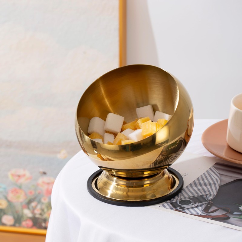 CM CHIC MONDAY Candy Bowl, Candy Dispenser with Base, Candy