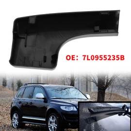 eMagTech Car Windscreen Wiper Arm Cover Replacement 7L0955235B Compatible with Touareg 2003-2010 Models Front Wiper Arm End Cap for Left Windscreen Wiper