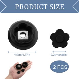 CJMUQHEHH 2 Pieces Clutch Guide for Monsieur Cuisine Connect SKMC 1200 & Monsieur Cuisine Smart SKMS 1200, Monsieur Cuisine Connect Accessories, High-Quality Spare Parts for Food Processors for