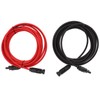 1 Pair 12AWG Solar Panel Wire with Connector Solar Adapter