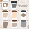 Xqumoi Coffee Cup Sticky Notes with Pen Gift Set -