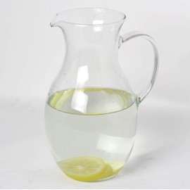 Simax SMALL Glass Pitcher 16 Oz: Borosilicate Glass Pitchers With Handle - Montessori Pitcher For Kids - Mini Pitcher - Small Water Pitcher For Orange Juice, Milk & Tea - Pint Small Pitcher -1/2 Quart