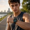 Digital Sports Wristwatch for Outdoor Play - Large Dial, Luminous,