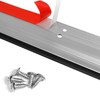 GALOFAY Door Metal Draft Stopper 28 inches Aluminum Mouse Blocker