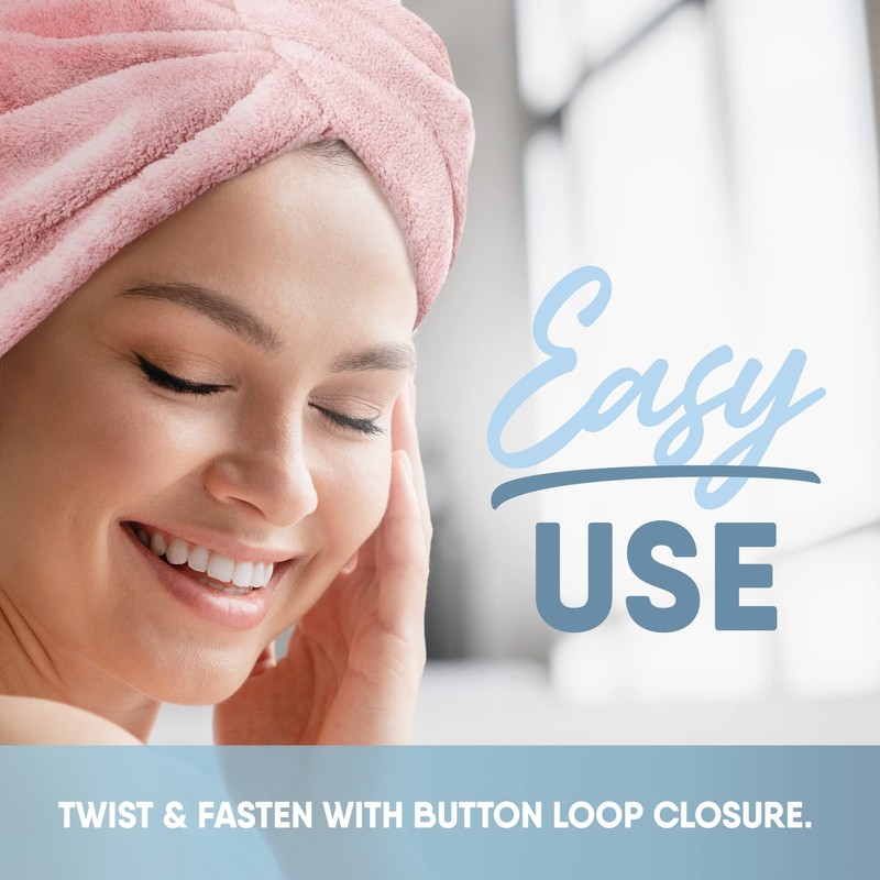 Microdiy - Accesorio de baño para el pelo, ultra absorbente,