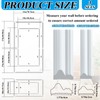 Pangda 3 Set Peel and Stick Wall Molding Kit Inner