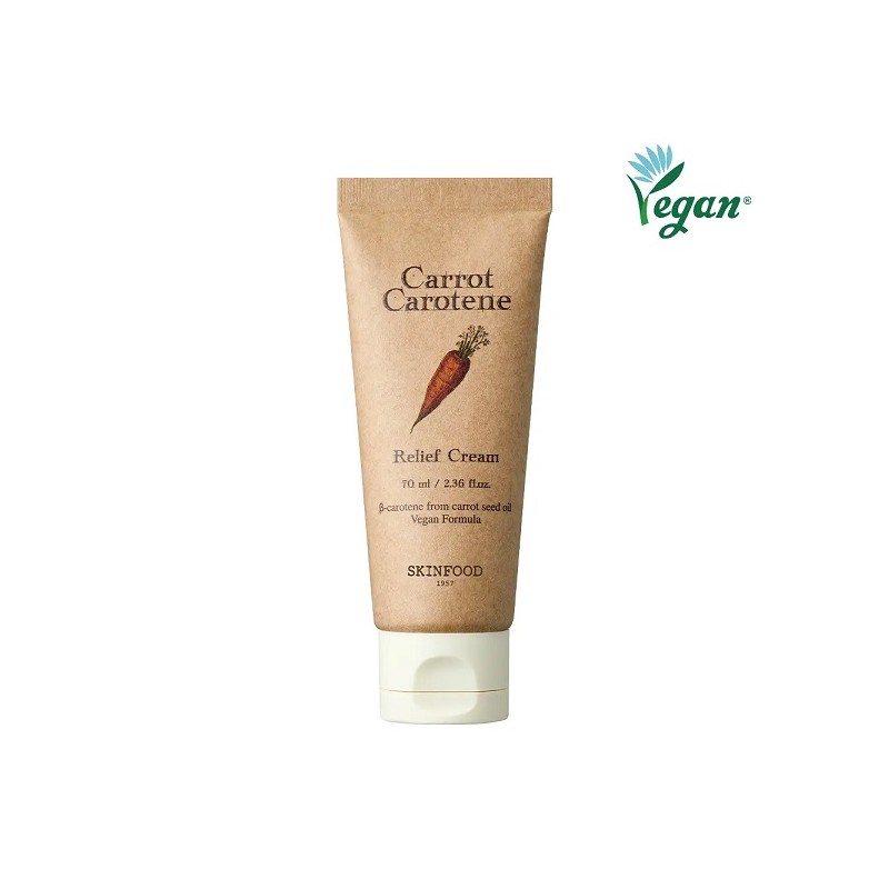 SKINFOOD Carrot Carotene Relief Cream 70ml / 스킨푸드 캐롯 카로틴