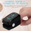 Fingertip Pulse Oximeter Blood Oxygen Saturation Pulse Rate Monitor Detector