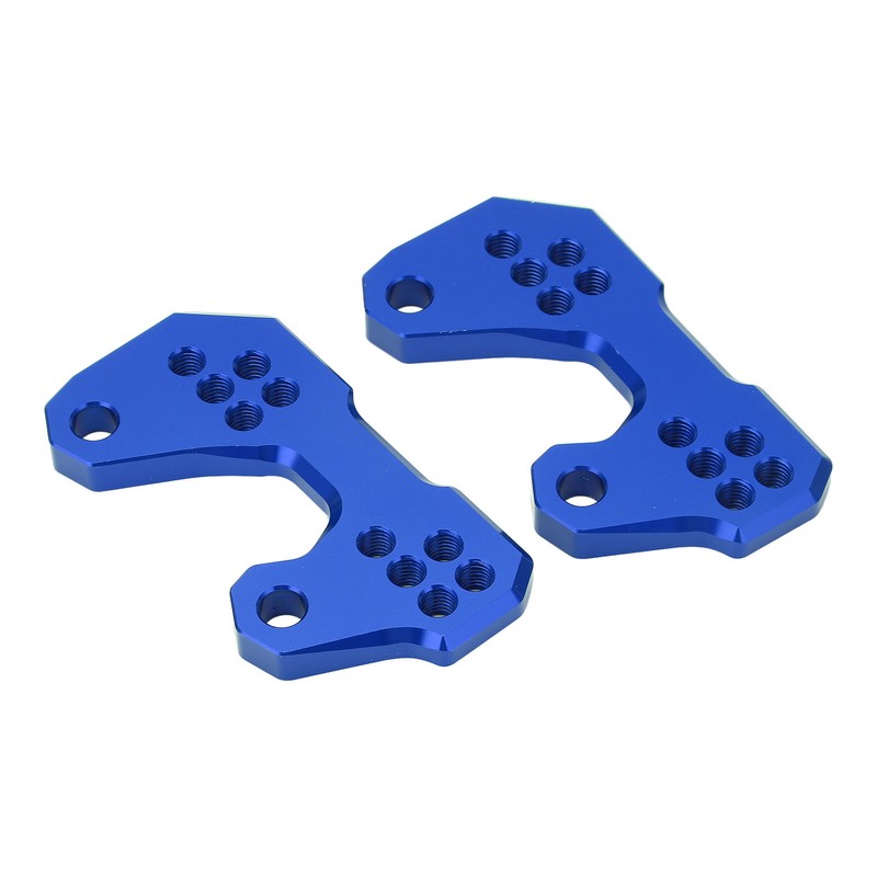 Motorcycle Adjustable Rearset Foot Pegs Mounting Base Replacement for YZF