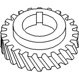 Stevens Lake Parts 1750054M91 Replacement Crankshaft Timing Gear Fits Massey Ferguson TO35 4500 204