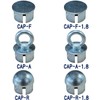 Single Tube Pipe Cap for Single Pipe Outer Diameter 1.9