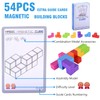 WorWoder Magnetic Building Blocks Kids Magic Magnetic 3D Puzzle Cubes,