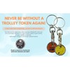 UK Phoenix Trolley Token New £1 Coin Shape 12 Sided