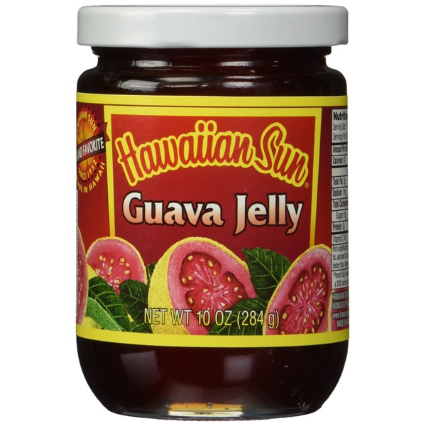 Hawaiian Sun Guava Jelly (Made in Hawaii), 10 Oz