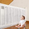Balcony Safety Net ZUKENON 10 X 2.5ft Balcony Banister Rail