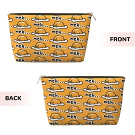 Gudetama Cute Travel Toiletry Bag for Women and Men, Water-Resistant Purse Zipper Makeup Cosmetic Pouch Bag Travel Organizer Wash Bag for Accessories,Toiletries