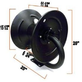 Pressure Cleaning Systems Hose Reel, 3,500PSI, Hand Crank 3/8in. x 200ft.