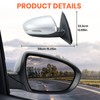 MOFOAP Passenger Side Mirror Compatible with 2014 2015 Kia Optima