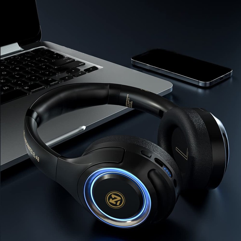 okcsc A8 Gaming Headset, Wireless, Bluetooth, Enclosed, Wired Wireless, SD