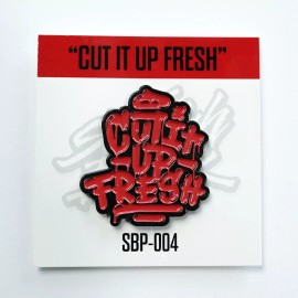 Unbranded "Cut It Up Fresh" Custom Skratch Pin