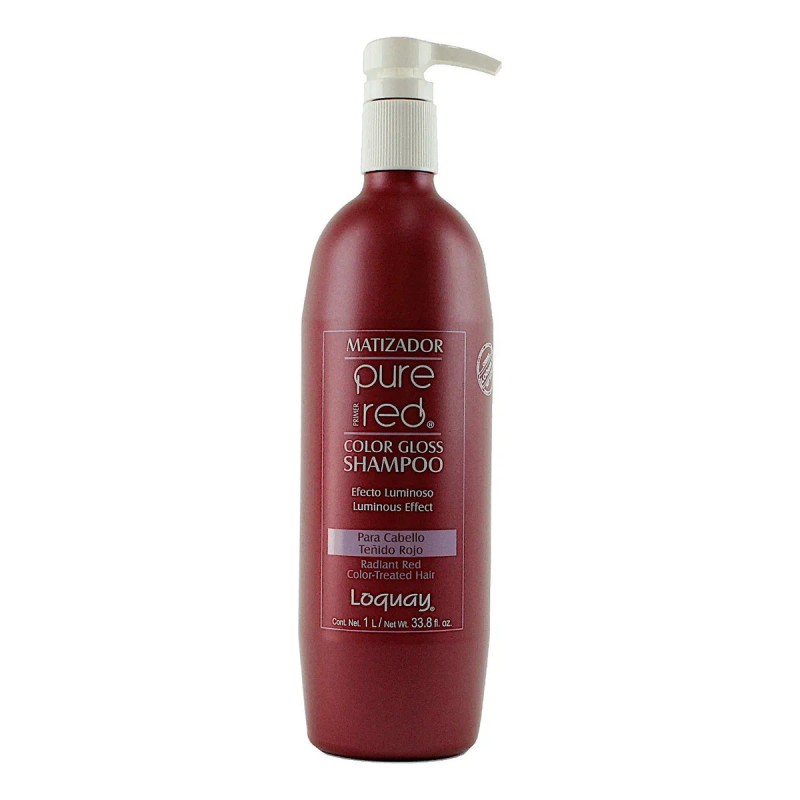 Shampoo Matizador Cabello Rojo Loquay Pelirrojo Teñido Red