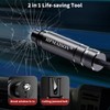 HPMAISON Car Safety Hammer, Car Escape Tool with Window Glass